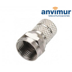 TWIST-ON MALE F CONNECTOR 6.6MM