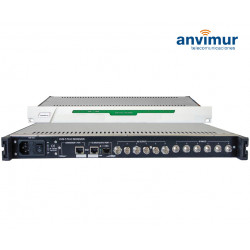 SIX inputs DVB-T/T2/C Receiver FTA, ASI output and IP outputs