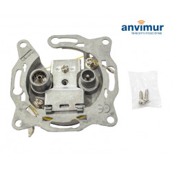 Toma Terminal Separadora TV-SAT BS-TDC Satélite Rover
