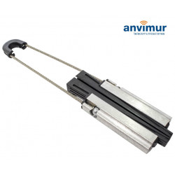 Aluminum Aerial anchoring clamps