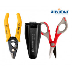 Fiber Stripper & Kevlar Shears Kit