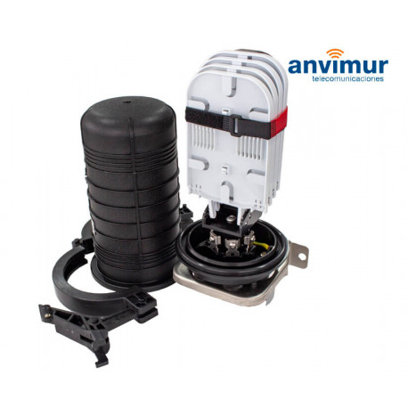 Anvimur dome splice enclosure up to 144 splices