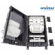 Premium Vertical Enclosure for 48 Fusion Splices and 8 direct Output Ports