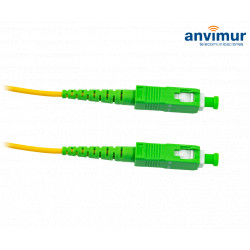 SC/APC - SC/APC SM9/125 1M Ø 3mm fiber patch cable