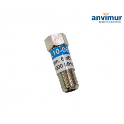 Attenuator 6dB 5-1000MHz WISI