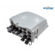 Premium Distribution Box for 16 Fusion Splices and 16 direct Output Ports