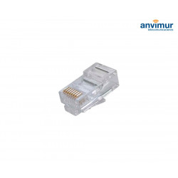 Conector RJ45 H C6 Autocrimpado