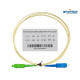 SC/APC - SC/APC 2M Ø 2mm fiber patch cord Cream color