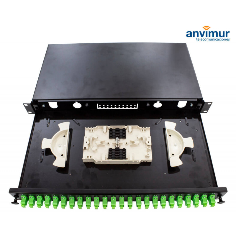 Tray Patch Panel 24 ports SC/APC Simplex Anvimur