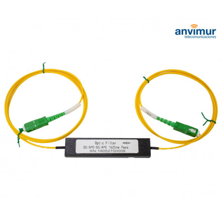 1550 nm rejection WDM filter, SC/APC