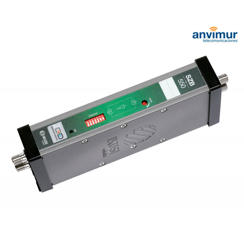 Alfabeto Se convierte en secuencia Amplificador Modular UHF Configurable SZB+550 | Anvimur