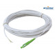 PIGTAIL 30M Blanco Exterior 1 FO con conector