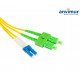 LC/UPC - SC/APC SM 3M Ø 2mm fiber patch cable duplex