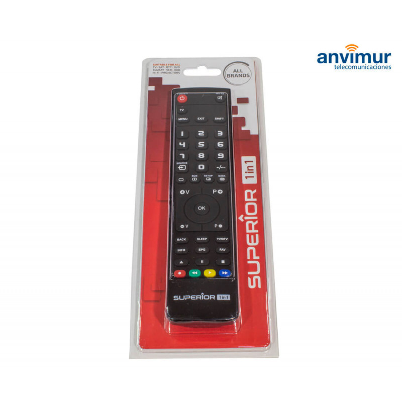 Mando universal programable por IR