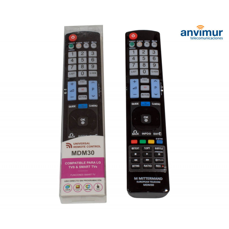 Mando a Distancia Universal LG Anvimur