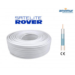 Coaxial Cable Ø4.6mm Copper ICT, White