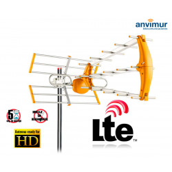 Antena TDT 15dBi HD con Filtro 5G LTE700 SMT805G