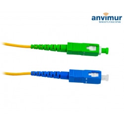 SC/APC - SC/UPC SM9/125 3M Ø3mm fiber patch cord