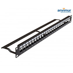 Patch Panel 19" 24 huecos RJ45H