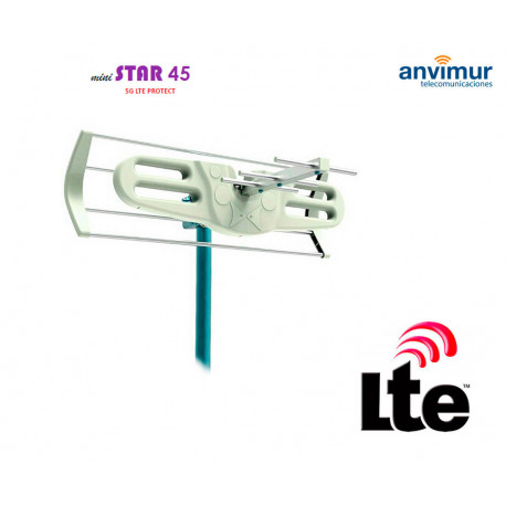 UHF antenna with LTE700 MINI STAR45 filter