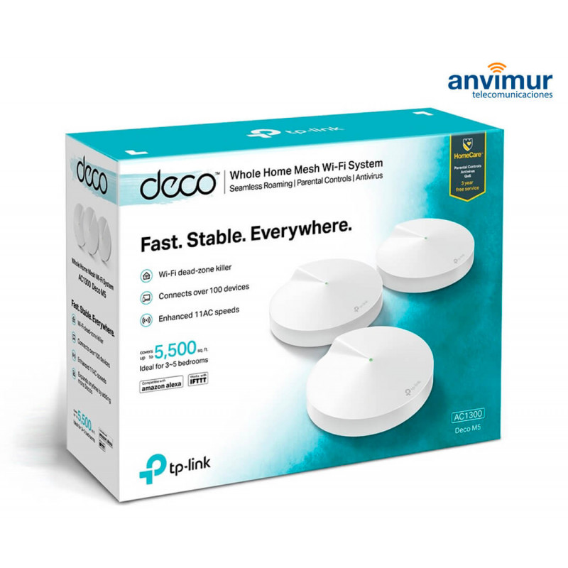 TP-LINK Deco M5 Whole House Wi-Fi System