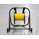 Steel Cable Caddy with Wheels & Pull Strap, 21" Wide