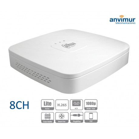 8 Channel DVR 5in1 - HDCVI/IP 1080P@12IPS 5MP