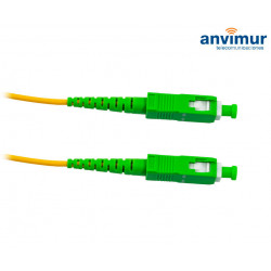 SC/APC - SC/APC SM9/125 0,5M Ø 2mm fiber patch cable