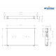 ODF 24 Ports SC SX and 24 Fusions 1U