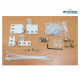 ODF 24 Ports SC SX and 24 Fusions 1U