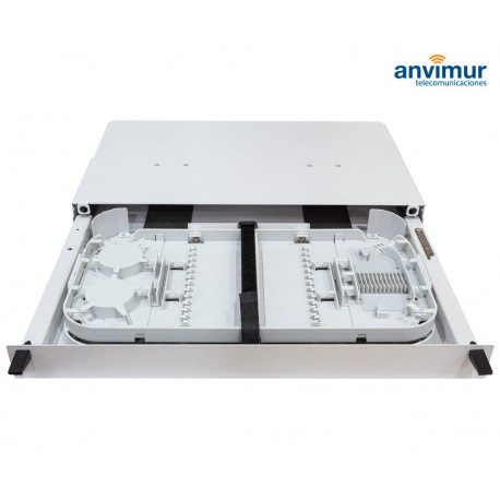 ODF 24 Ports SC SX and 24 Fusions 1U